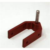 18.01R - Red Performance 25mm Top Rudder Pintle 2-Hole Mounting